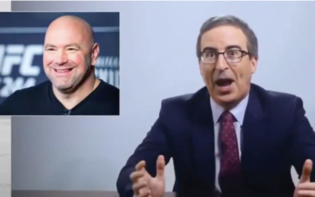 TRADEMARK THROW DOWN: UFC FILES TRADEMARK BASED ON PARODY FROM JOHN OLIVER